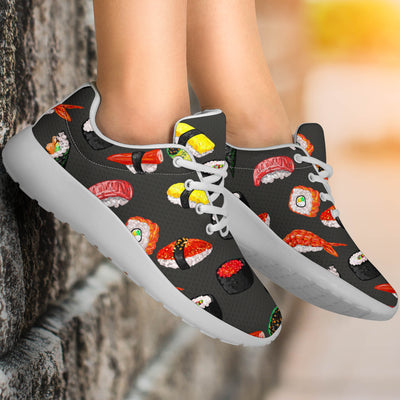 Sushi Design Print Athletic Shoes