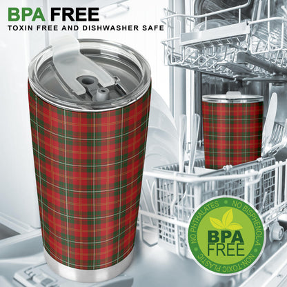Holiday Tartan Plaid Pattern Tumbler