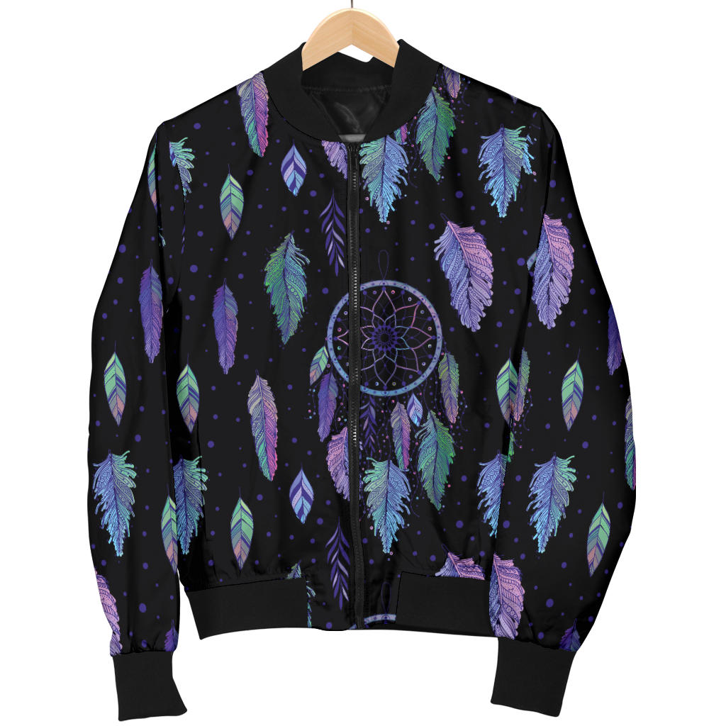 Dream Catcher Tribal Design Men Bomber Jacket