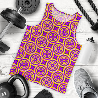 Optical illusion Expansion Men Tank Top
