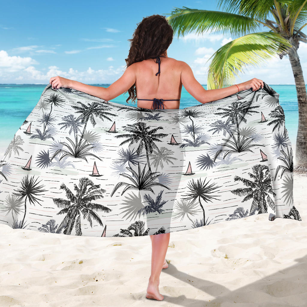 Pacific island Pattern Print Design A04 Sarong Pareo Wrap