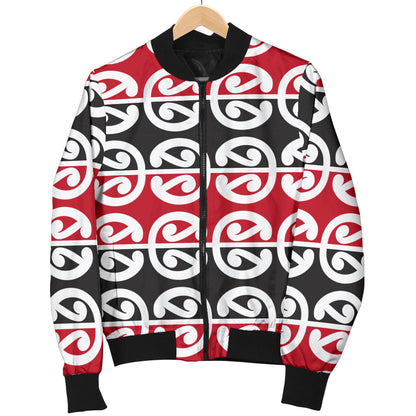 Maori Classic Themed Design Print Men Bomber Jacket