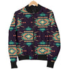 Navajo Geometric Style Print Pattern Men Bomber Jacket