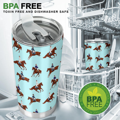 Equestrian Horse Riding Tumbler