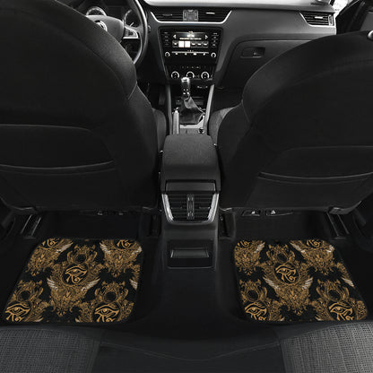 Eye of Horus Mandala Style Car Floor Mats Front Back