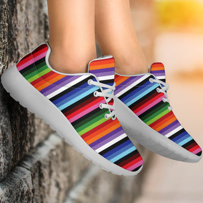 Serape Design Athletic Shoes