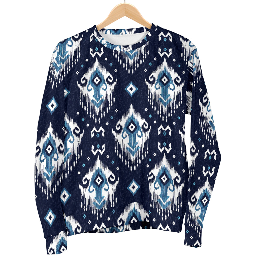 Ethnic Ornament Print Pattern Men Long Sleeve Sweatshirt