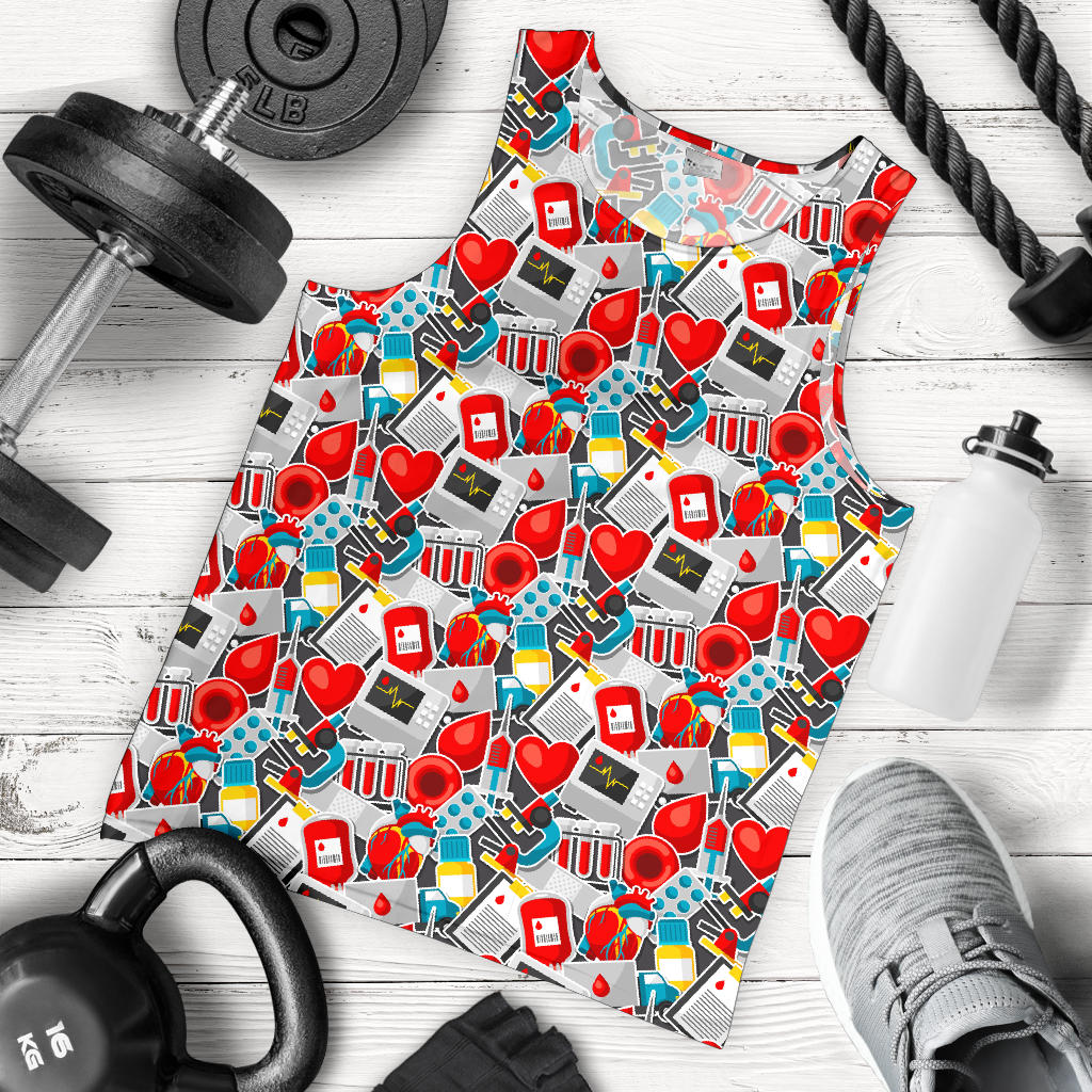 Phlebotomist Medical Themed Men Tank Top