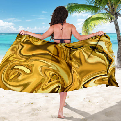 Liquid Pattern Print Design 03 Sarong Pareo Wrap