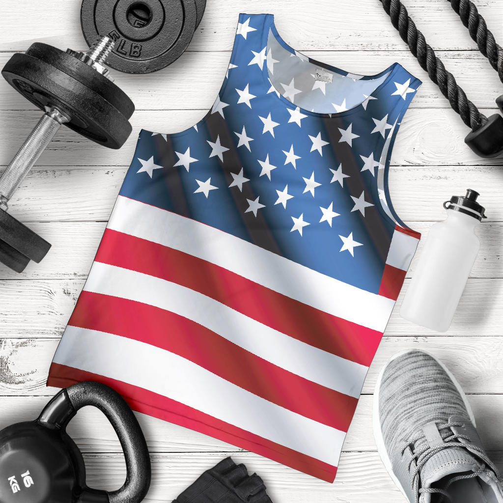 American flag Classic Men Tank Top