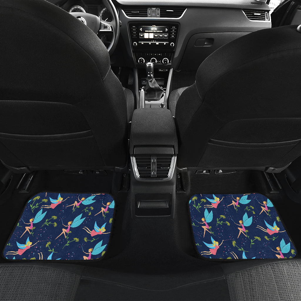 Fairy with flower Print Pattern Car Floor Mats Front Back