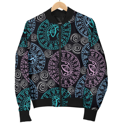 Eye of Horus Ethnic Pattern Men Bomber Jacket