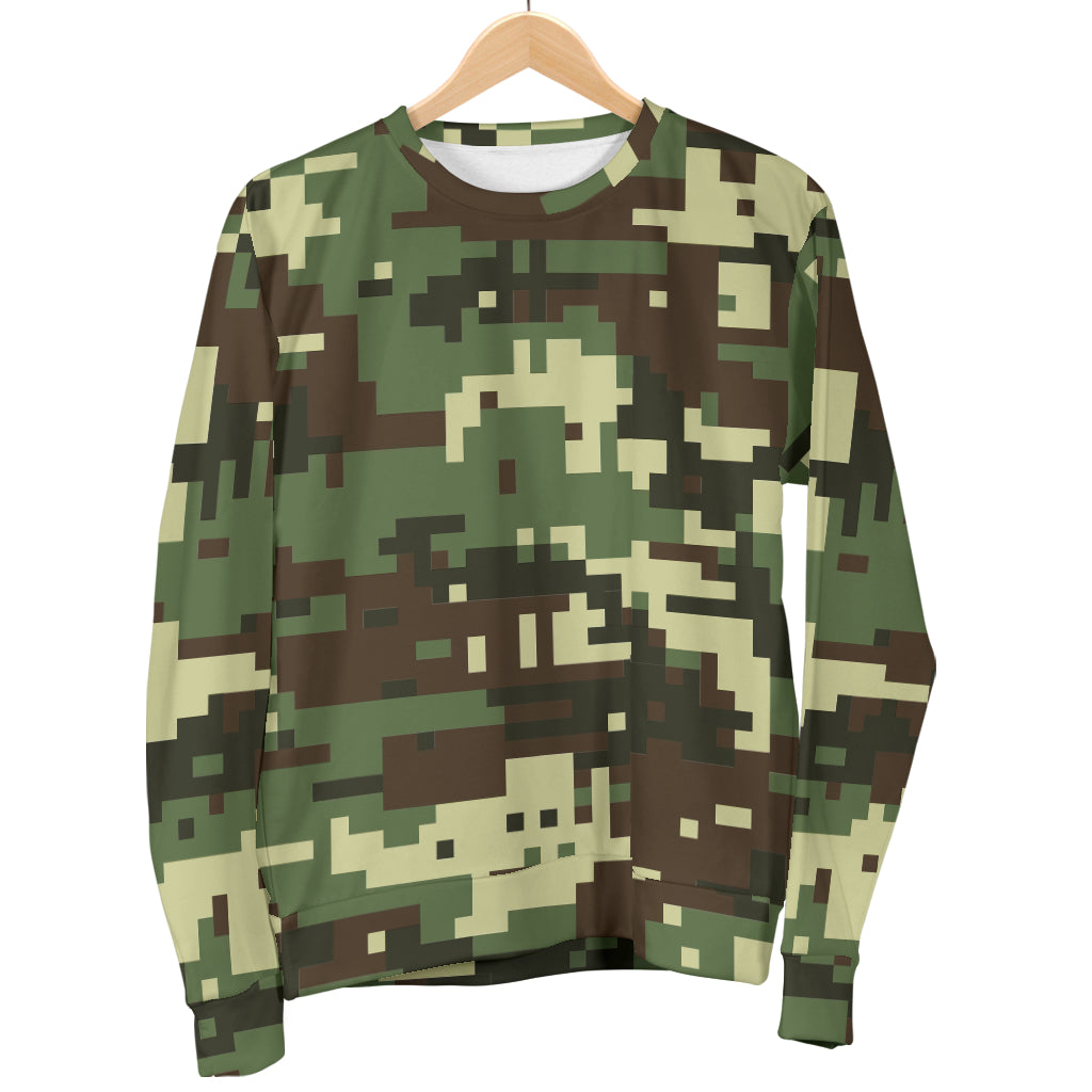 ACU Digital Army Camouflage Women Long Sleeve Sweatshirt