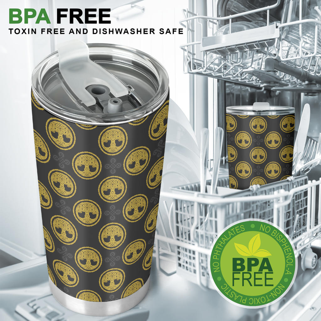Celtic Tree of Life Design Tumbler