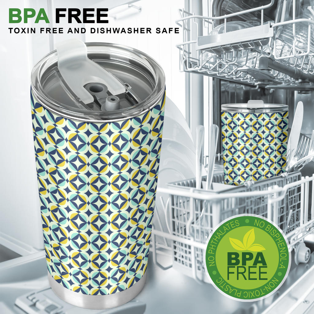 Swedish Design Pattern Tumbler