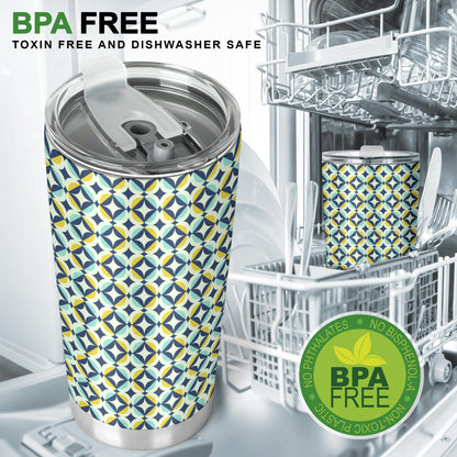 Swedish Design Pattern Tumbler
