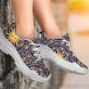 Celestial Gold Sun Face Chunky Sneakers