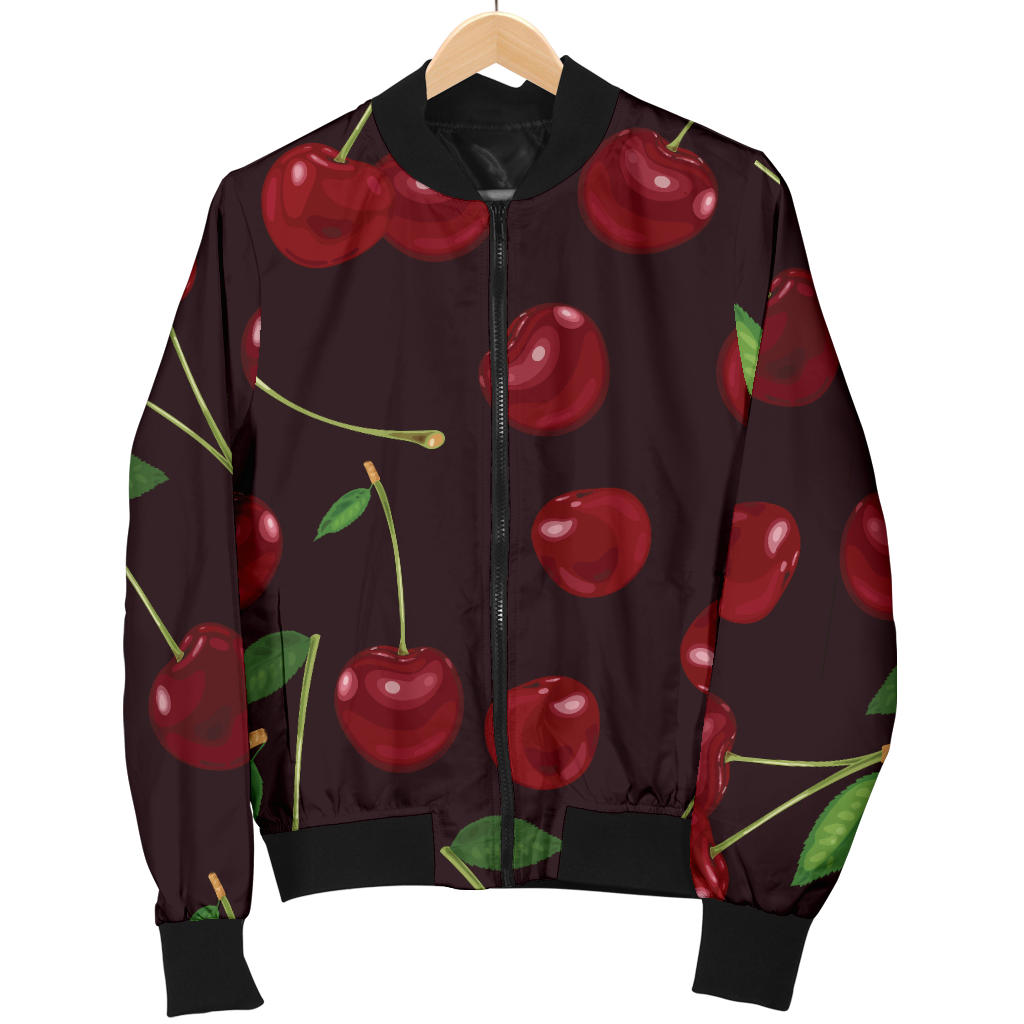 Cherry Fresh Pattern Men Bomber Jacket