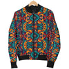 Ethnic Style Print Pattern Men Bomber Jacket