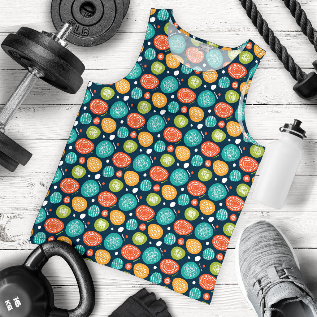 Swedish Themed Design Men Tank Top