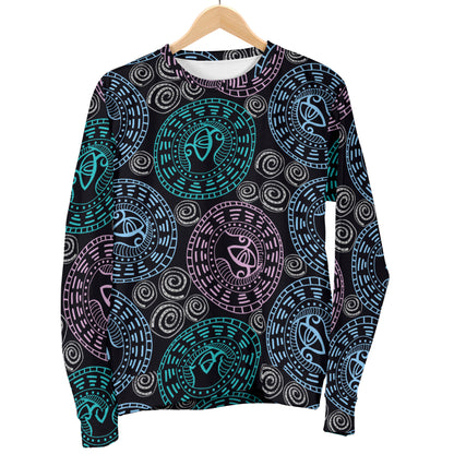 Eye of Horus Ethnic Pattern Men Long Sleeve Sweatshirt