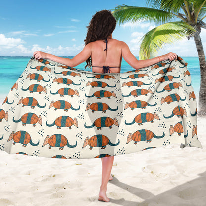 Armadillo Pattern Print Design 01 Sarong Pareo Wrap