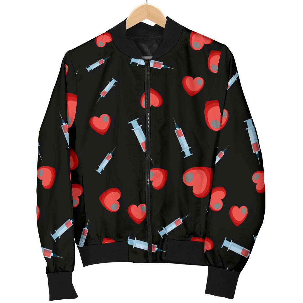 Phlebotomist Medical Concept Men Bomber Jacket