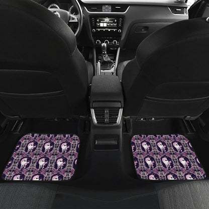 Unicorn Fantastic Flower Car Floor Mats Front Back
