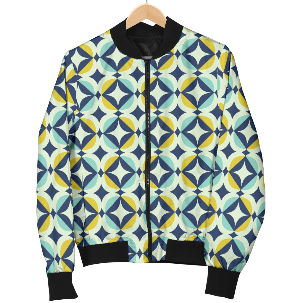 Swedish Design Pattern Men Bomber Jacket