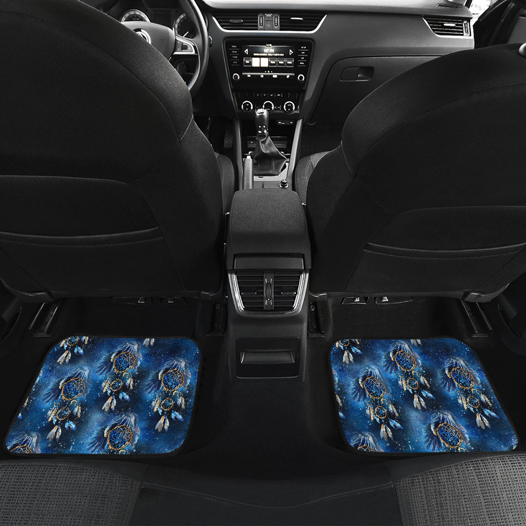 Eagles Dream Catcher Themed Car Floor Mats Front Back