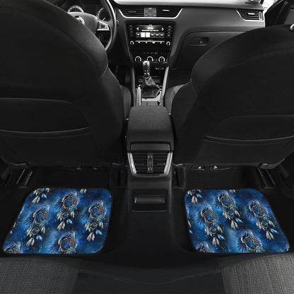 Eagles Dream Catcher Themed Car Floor Mats Front Back