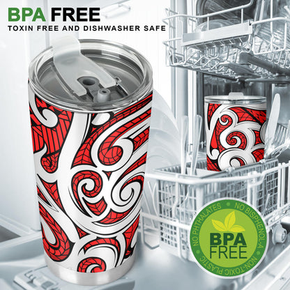 Maori Polynesian Themed Design Print Tumbler