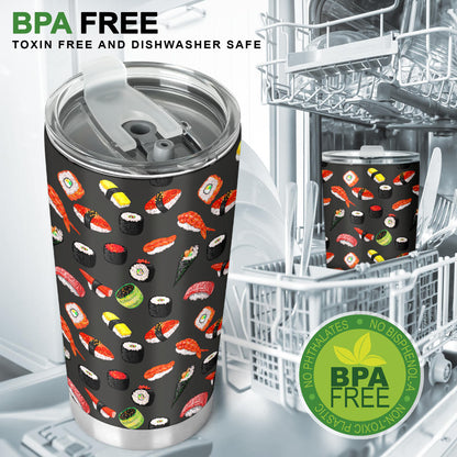 Sushi Design Print Tumbler