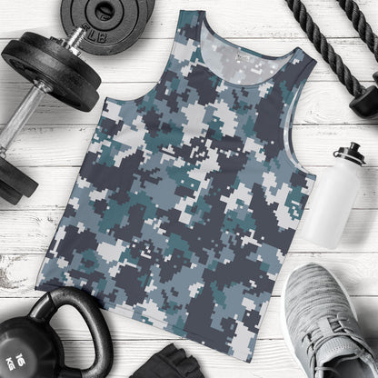 ACU Digital Urban Camouflage Men Tank Top
