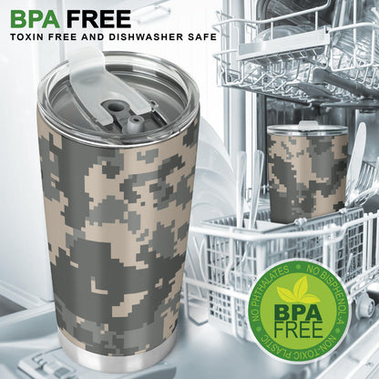 ACU Digital Camouflage Tumbler