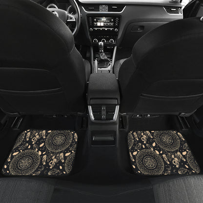 Dream Catcher Mandala Boho Moon Car Floor Mats Front Back