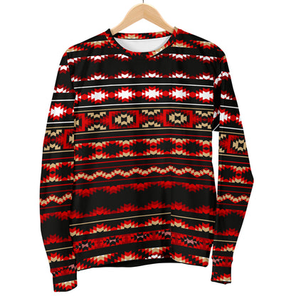 Southwestern Themed Women Long Sleeve Sweatshirt