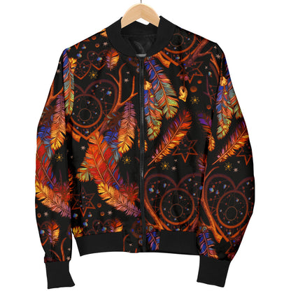 Dream Catcher Native American Design Men Bomber Jacket