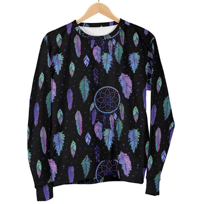 Dream Catcher Tribal Design Women Long Sleeve Sweatshirt