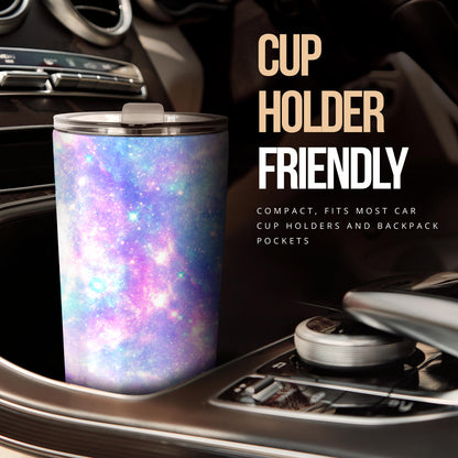 Galaxy Stardust Pastel Color Print Tumbler
