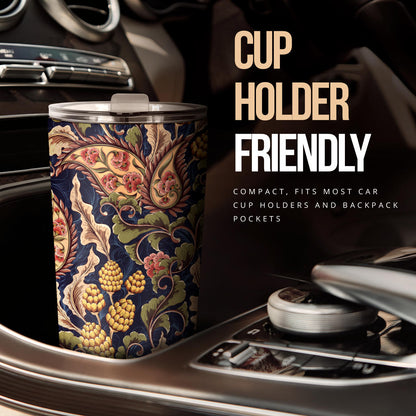 Floral Vintage Classic Print Tumbler