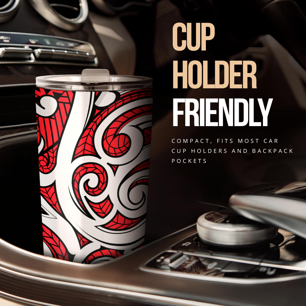 Maori Polynesian Themed Design Print Tumbler