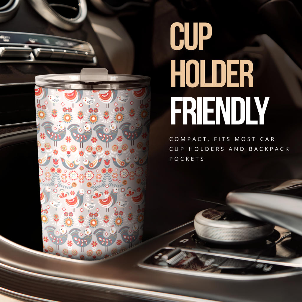 Swedish Nordic Design Print Tumbler