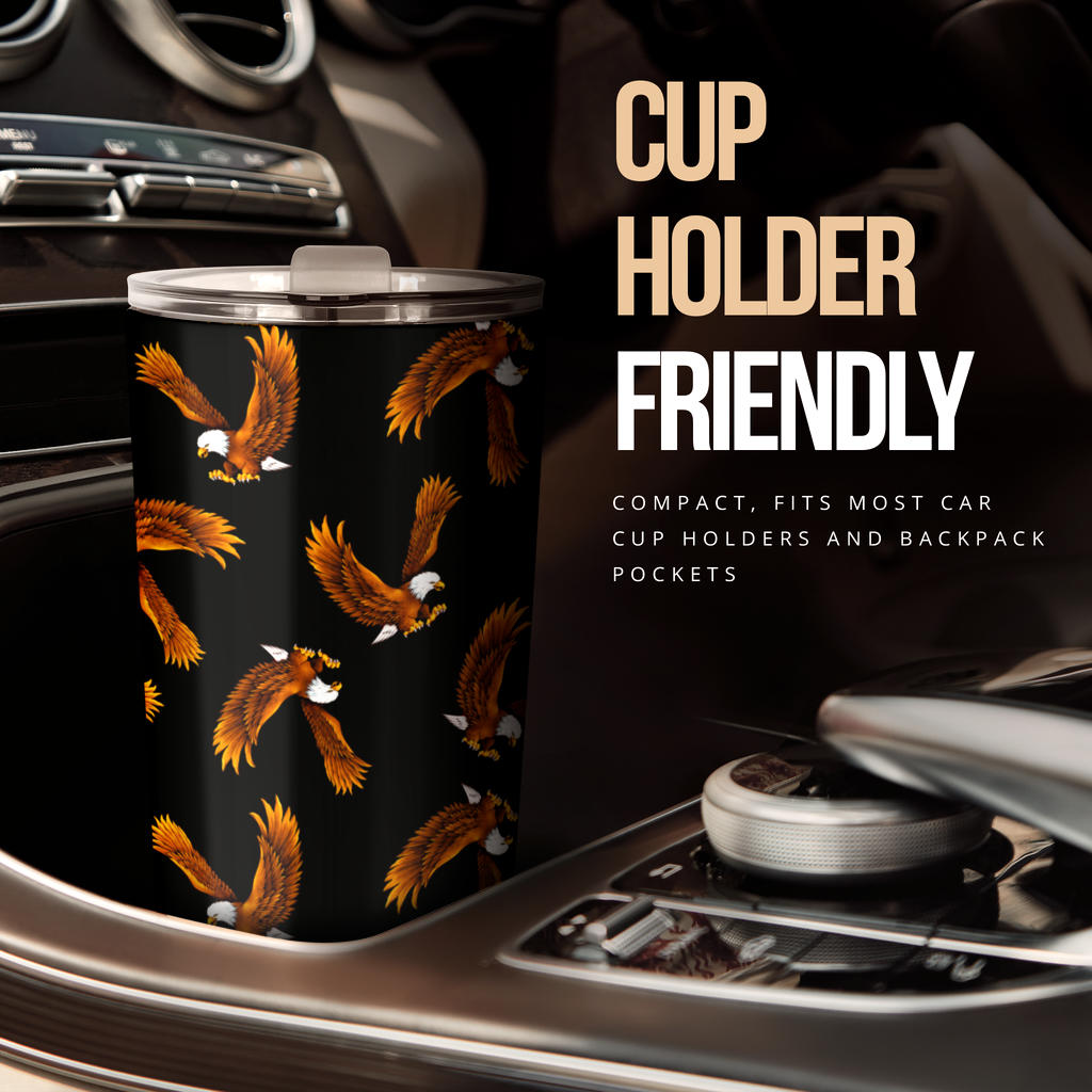 Eagles Print Pattern Tumbler