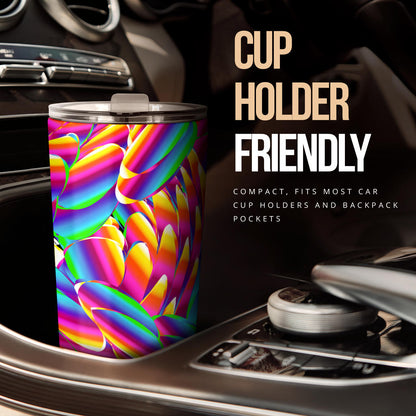 Psychedelic Trippy Pattern Tumbler