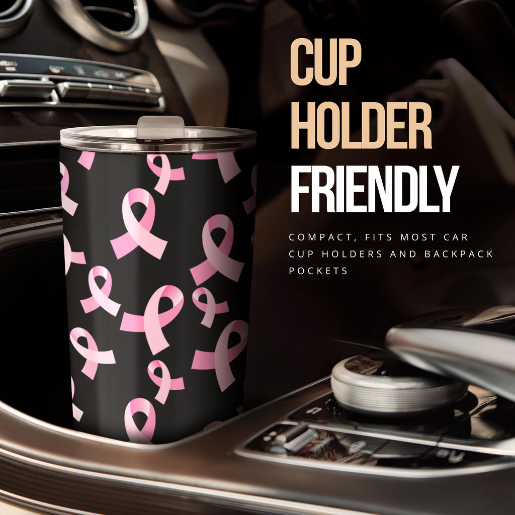 Breast Cancer Awareness Design Tumbler