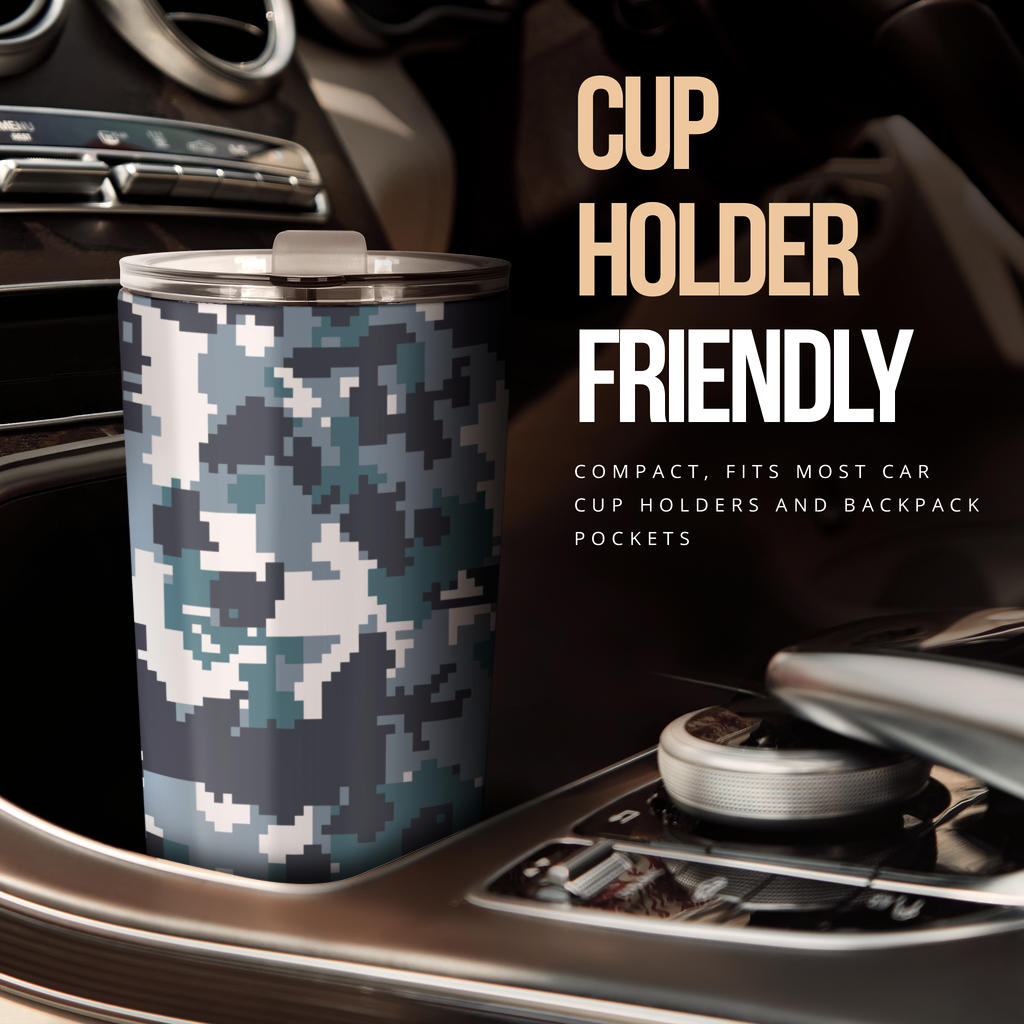 ACU Digital Urban Camouflage Tumbler