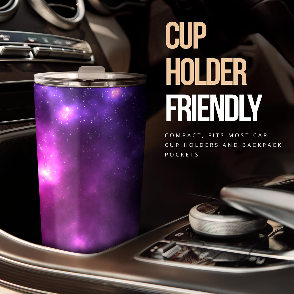 Celestial Purple Blue Galaxy Tumbler
