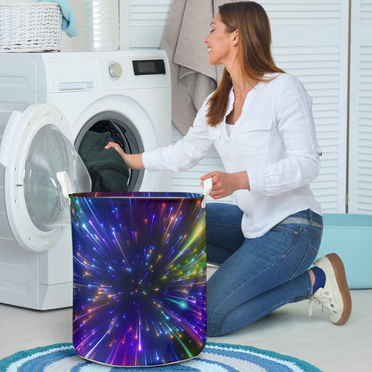 Celestial Rainbow Speed Light Laundry Basket
