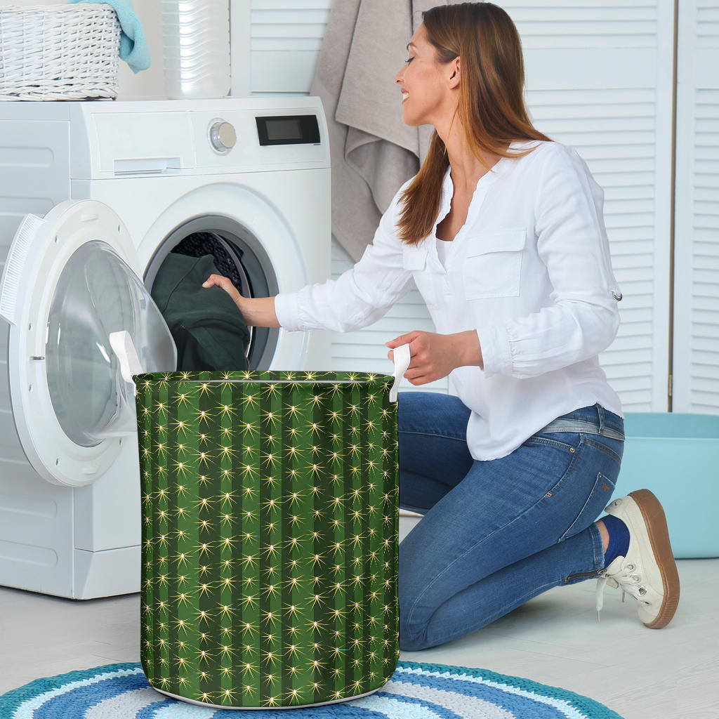 Cactus Skin Print Pattern Laundry Basket